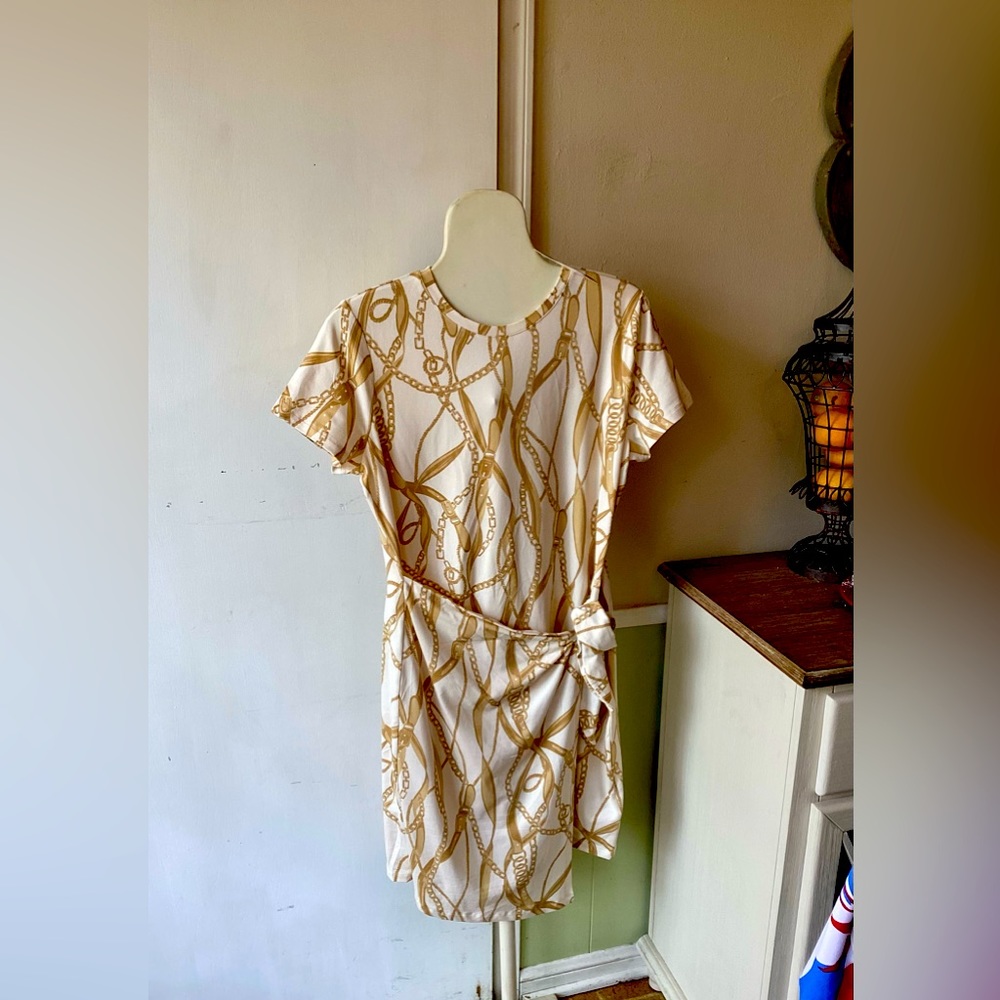 Ralph Lauren L/G Dress cream multi